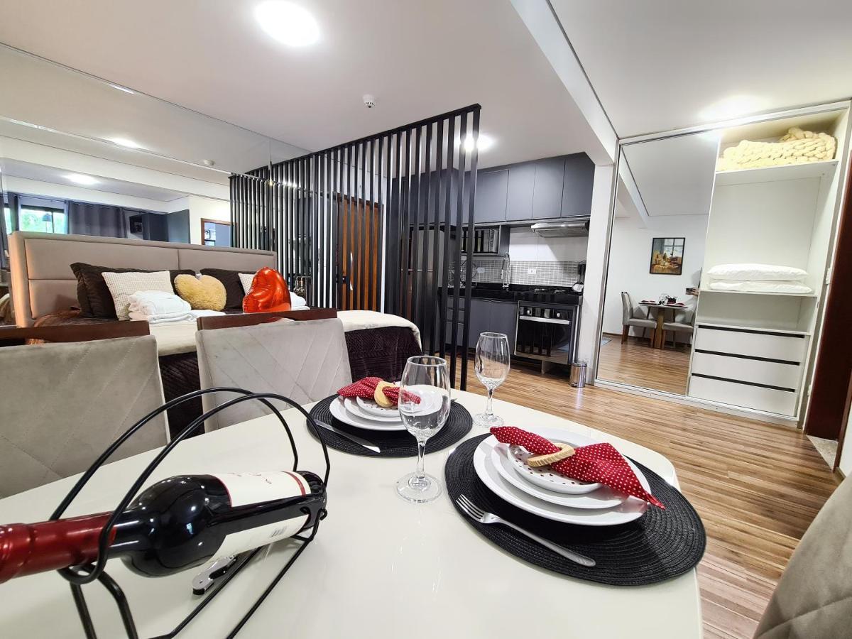 Apartamento Loft Cama King 3 Min Do Centrinho *