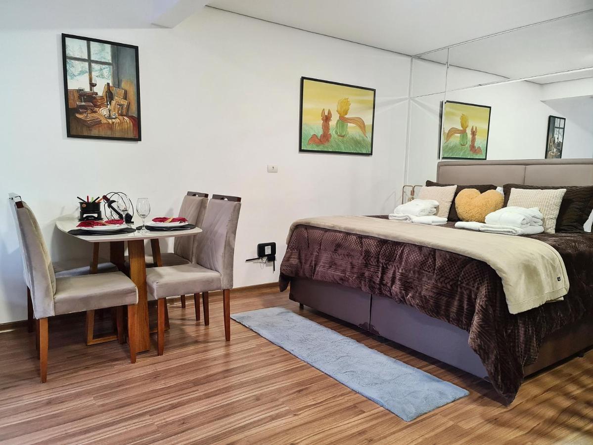 Apartamento Loft Cama King 3 Min Do Centrinho
