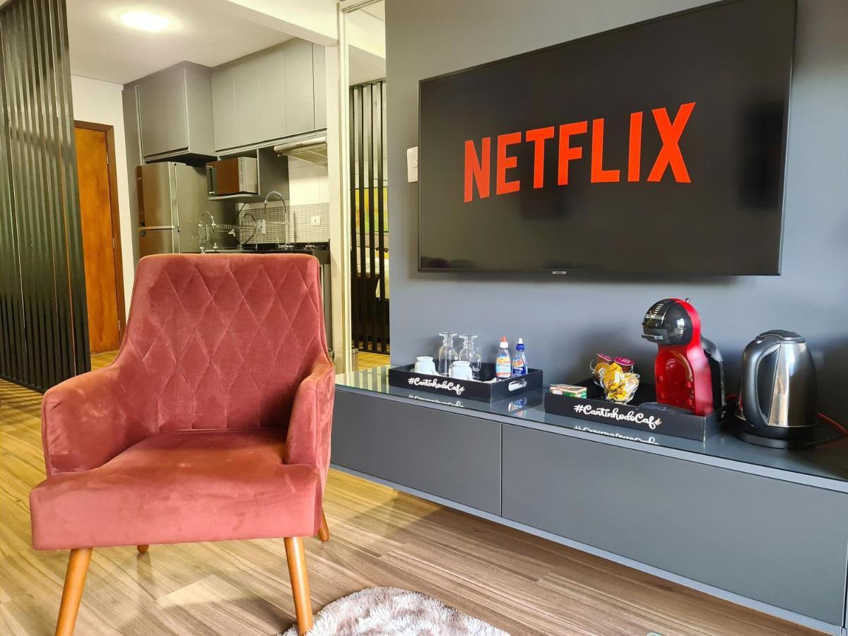 Apartamento Loft Cama King 3 Min Do Centrinho *