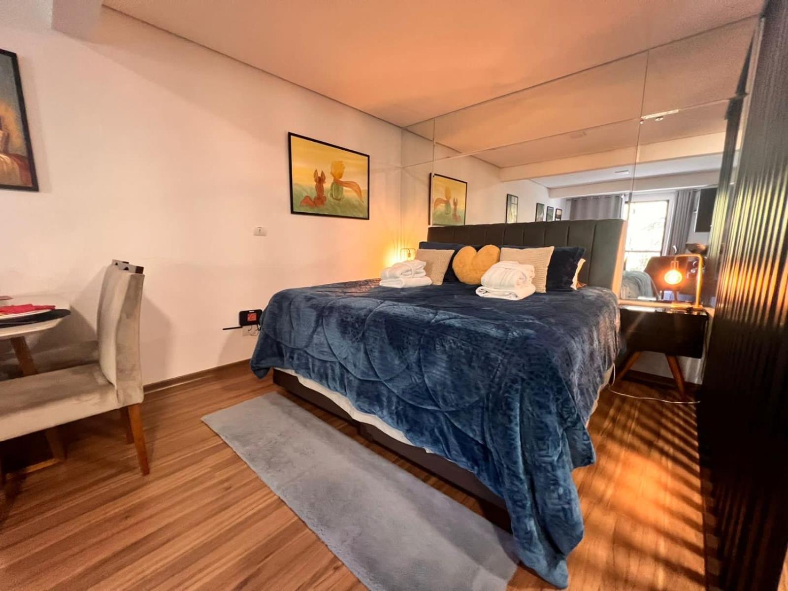 Loft Cama King 3 Min Do Centrinho Apartamento *